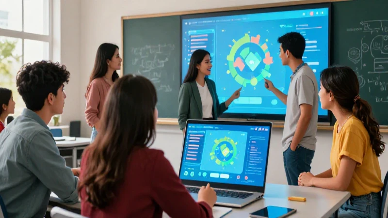 Herramientas TIC: Clave para una Escuela Innovadora 6 Estudiantes mexicanos innovadores en clase digital moderna
