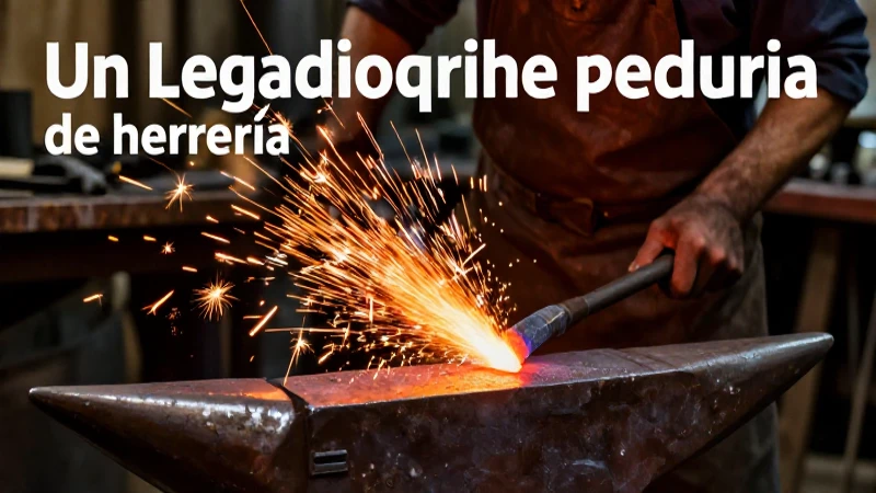 La herrería vive en la modernidad