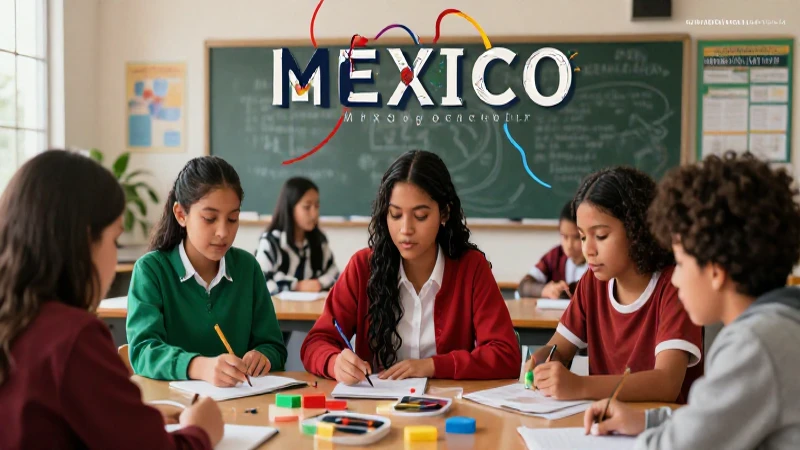 Heterogéneos: Definición y características en educación 4 Ilustración vibrante de educación mexicana