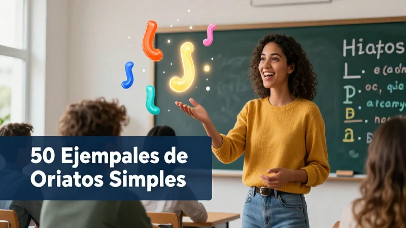 50 ejercicios para identificar hiatos
