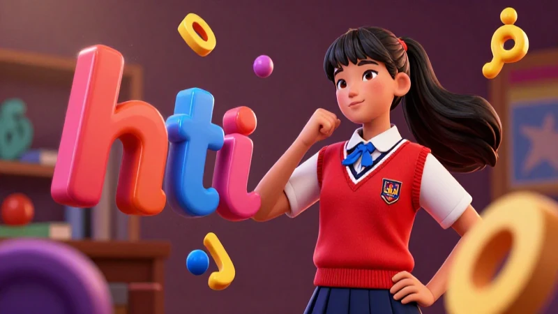 100 Ejemplos de Diptongo y Hiato: Aprende la Diferencia 9 Ilustración dinámica de estudiante mexicano con glifos