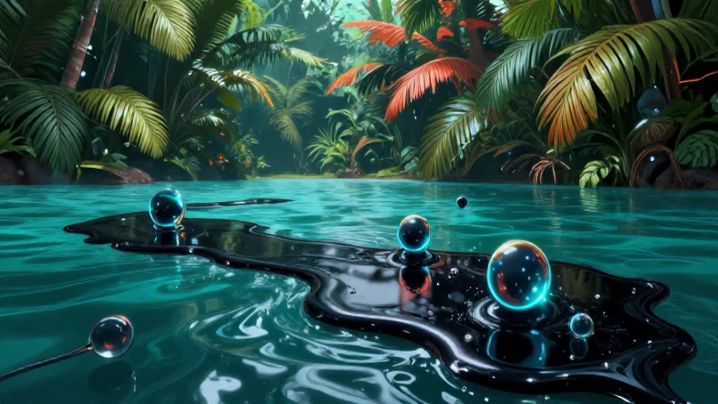 Qué son los hidrocarburos y cuáles son sus tipos y aplicaciones 5 Petróleo oscuro contamina vibrante selva tropical