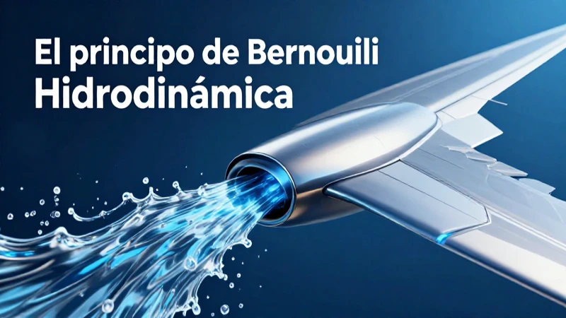 El principio de Bernoulli y la hidrodinámica