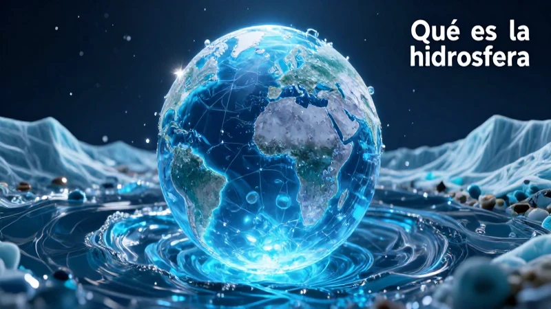 Qué es la hidrosfera y cómo se distribuye el agua en la Tierra 3 La hidrosfera es vital para el planeta
