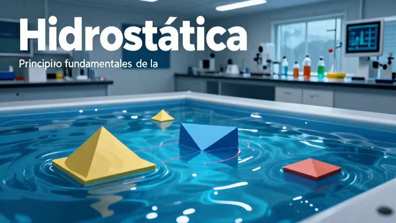 Los fundamentos de la hidrostática explicados visualmente