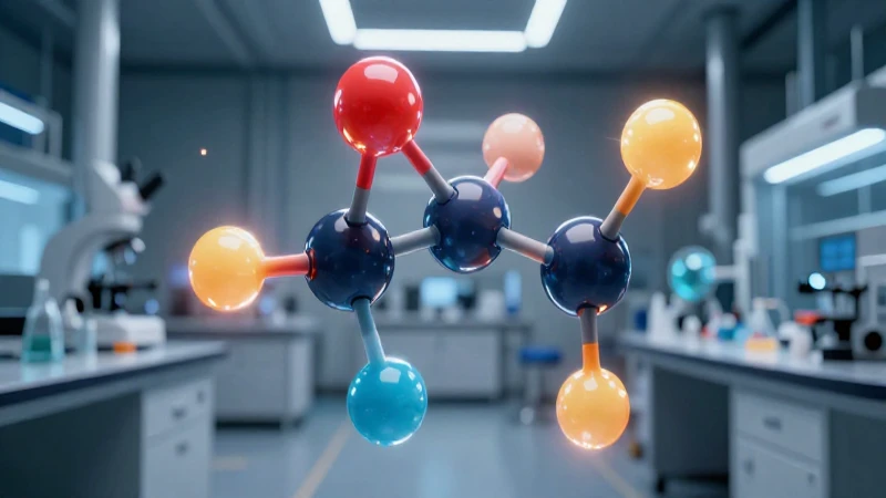 Hidróxido: Definición y conceptos sobre hidróxidos 4 Molecularidades brillando en un laboratorio moderno y detallado
