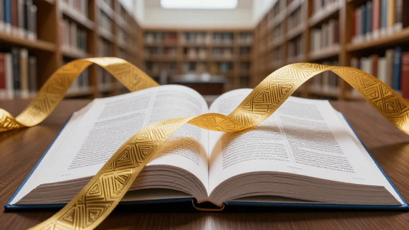 Hiperbaton ejemplos: 20 casos impresionantes explicados 10 Ilustración dinámica y elegante de un libro académico con detalles dorados