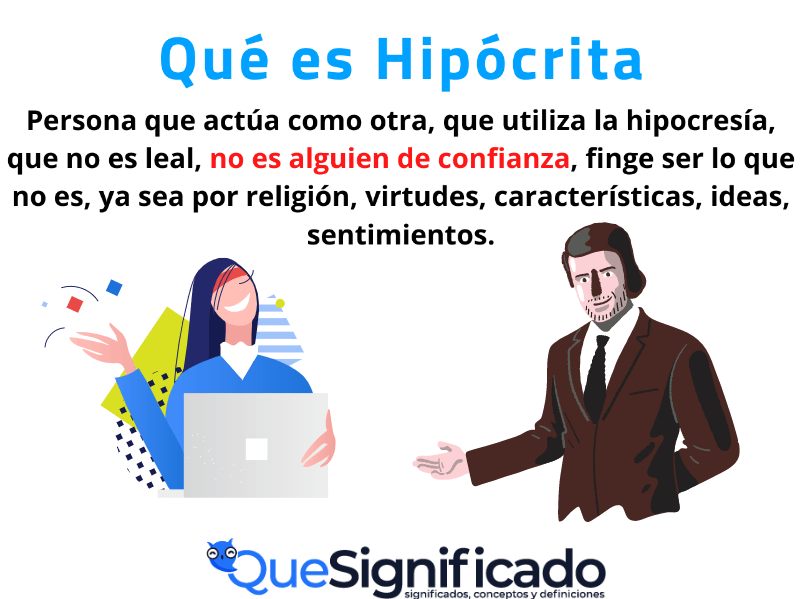 Hipocresía: significado, definición y concepto de hipócrita 2 hipocresia significado definicion y concepto de hipocrita