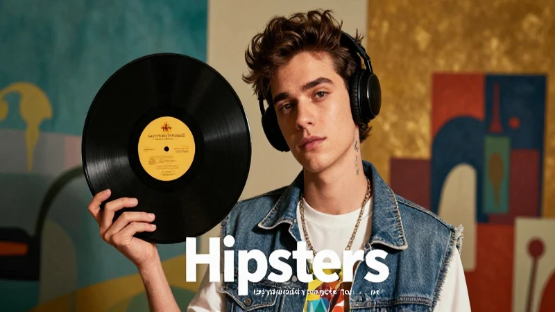 Hipster: arte, música y estilo visual