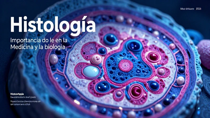 La histología es clave para entender la medicina y la biología