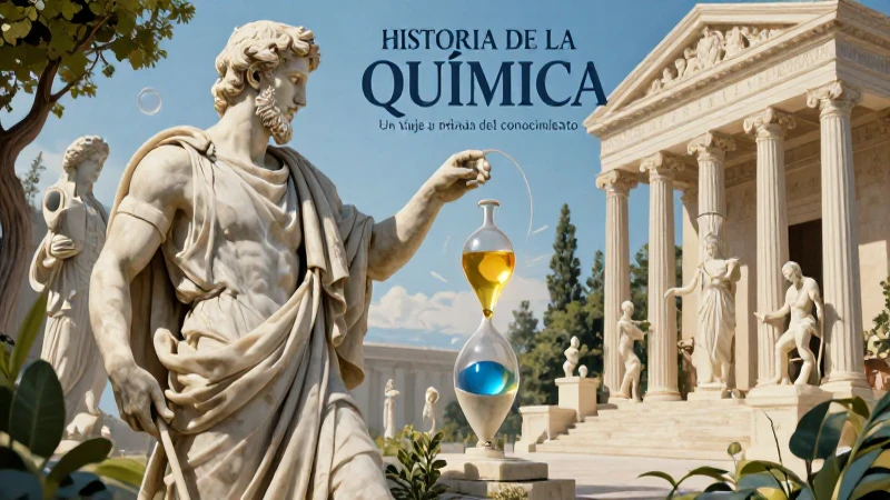 Historia de la química: Un viaje a través del conocimiento 3 Sabiduría griega: Origen del estudio de elementos