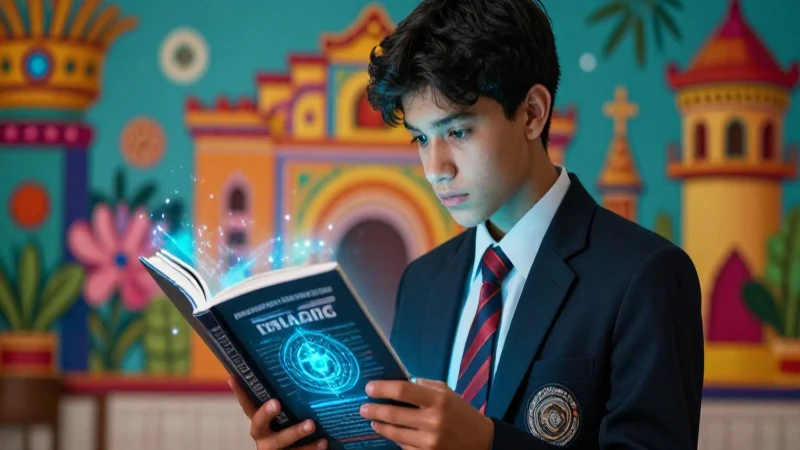 El título propuesto es: "Descarga gratis PDF de Historia de México 2 Bachillerato: Aprovecha tu éxito académico ahora" 4 Estudiante de secundaria estudia holograma en México