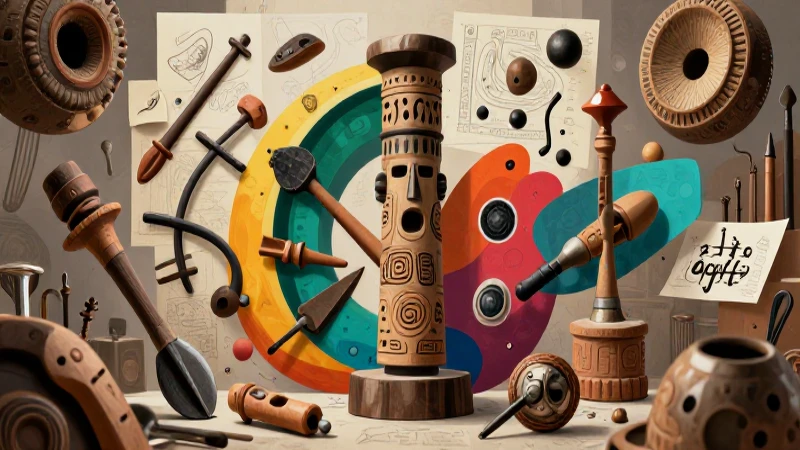 Arte educativo que une historia y modernidad