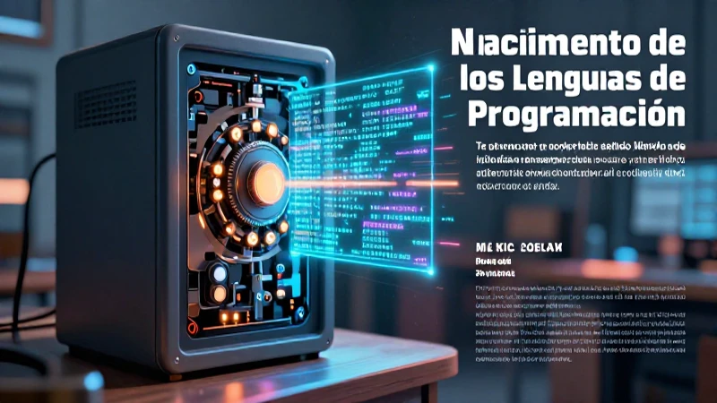 Historia y evolución de lenguajes de programación