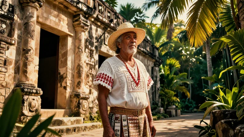 Historias Conoce de Campeche: tradiciones, cultura y leyendas 3 Retrato cultural maya en arquitectura antigua