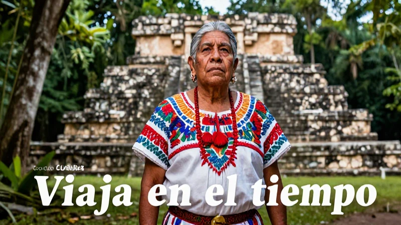 Viaja en el tiempo con las historias Conoce de Yucatán 4 Retrato maya hiperrealista de Yucatán