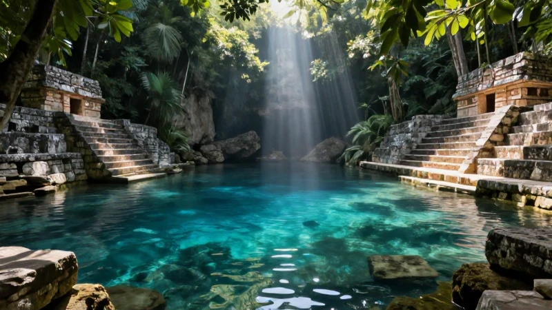 Viaja en el tiempo con las historias Conoce de Yucatán 3 Cenotes sagrados mayas yucatecos en su esplendor