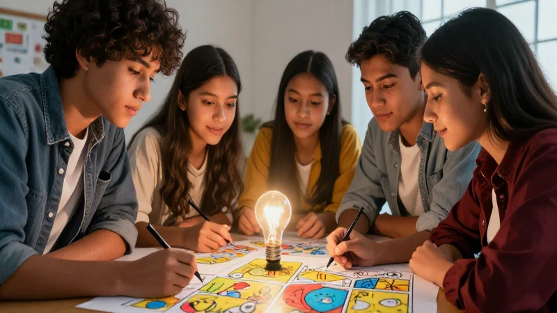Estudiantes mexicanos crean un cómic exitoso