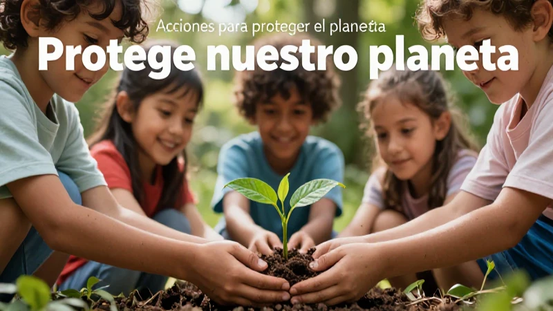 Protege la Tierra plantando vida