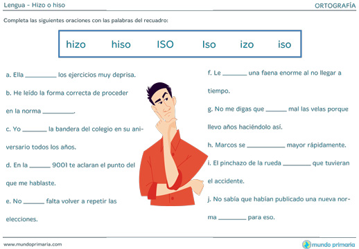 hizo o hiso cual es la forma correcta de escribirlo
