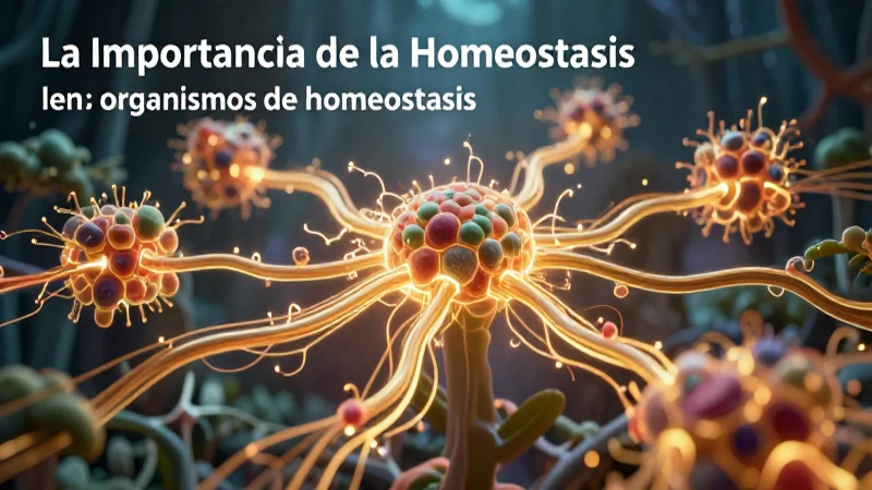 Homeostasis: Definición y Concepto Esencial Explicado 3 Homeostasis: equilibrio vital del organismo