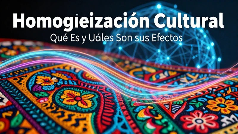 Homogeneización Cultural: Qué Es y Cuáles Son sus Efectos 3 La homogeneización cultural: historia y efectos