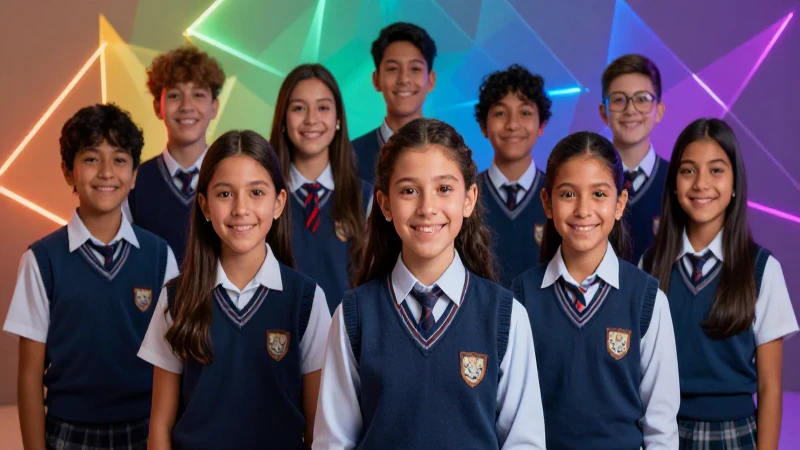 Homogeneización Cultural: Qué Es y Cuáles Son sus Efectos 5 Estudiantes sonrientes en estética educativa mexicana