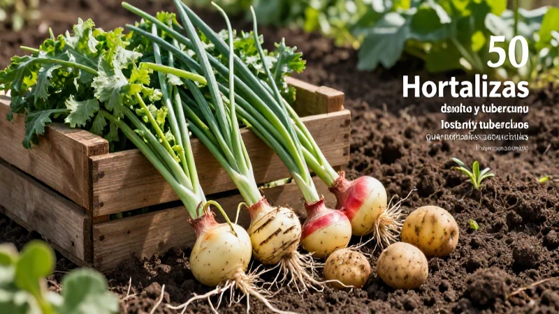 Hortalizas esenciales para tu huerto