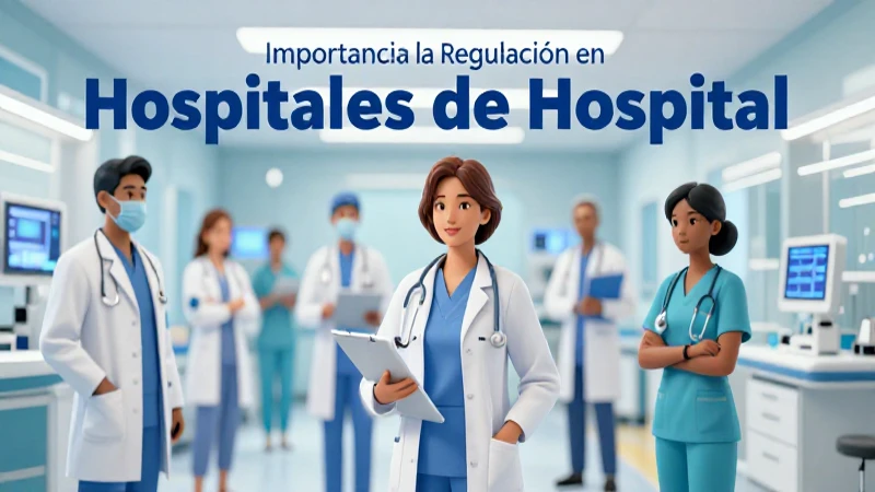 La regulación hospitalaria es crucial