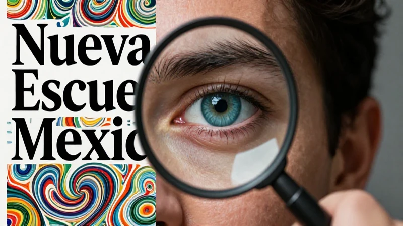 Ilustración educativa sobre tipografía abstracta detallada