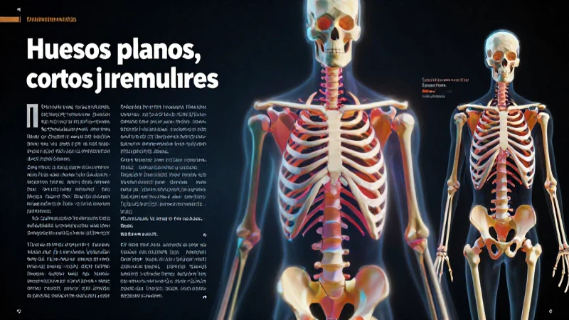Estudio visual sobre la salud y tipos óseos