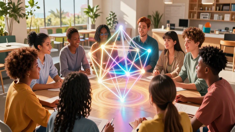 Humanidad: Definición, Concepto y Usos en la Sociedad Actual 5 Diversos jóvenes colaboran en una idea ética