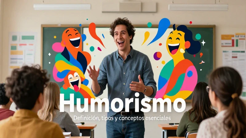 Humorismo: Definición, tipos y conceptos esenciales 6 Recursos visuales para entender el humor