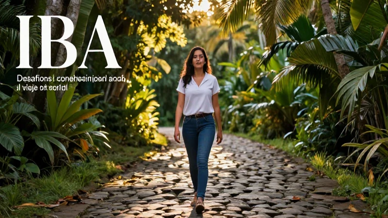Iba caminando: Reflexiones sobre el viaje interior 4 Iba enfrenta desafíos personales en un viaje interior