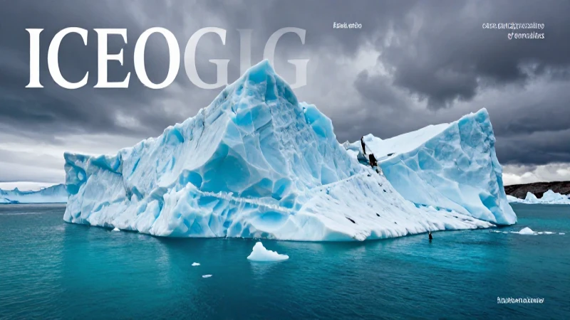 Iceberg: Definición, características y concepto esenciales 3 Icebergs azules gigantes en aguas árticas
