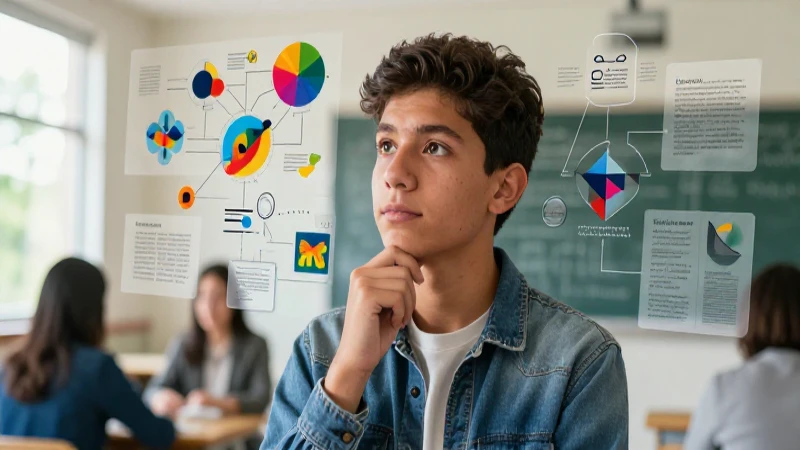 Conceptos educativos visualizados en fotografía