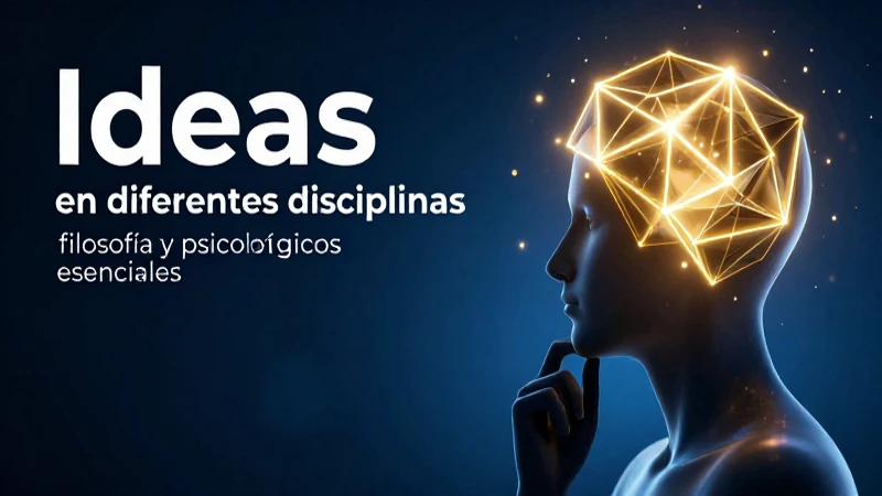 Ideas: Qué son, tipos y características esenciales 7 Ideas complejas exploradas desde la filosofía y la psicología