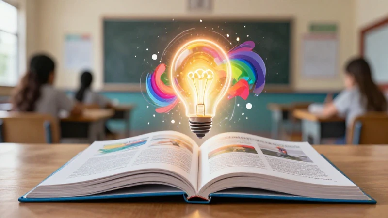 Ideas: Qué son, tipos y características esenciales 8 Ilustración profesional de un concepto educativo moderno