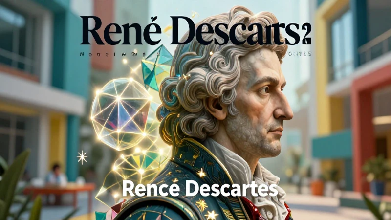 Descartes en portada de revista académica moderna
