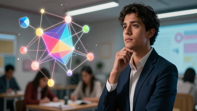 Ídem: Significado, definición y concepto explicado 3 Educador joven en entorno educativo mexicano moderno