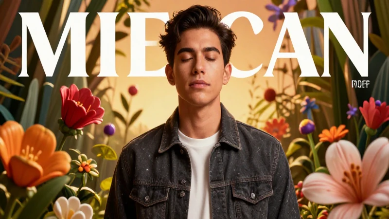Joven mexicano encuentra paz entre elementos naturales