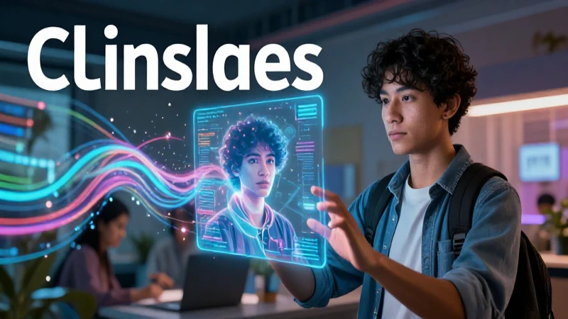Cómo se trata la Identidad Digital en la educación en Chile 3 Estudiante chileno y su gemelo digital holográfico
