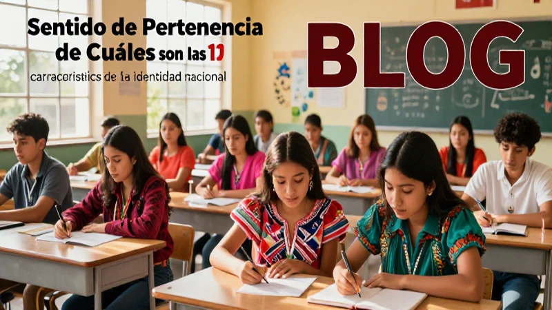 Cuáles son las 10 características de la identidad nacional 6 Estudiantes mexicanos celebrando identidad y aprendizaje vibrante