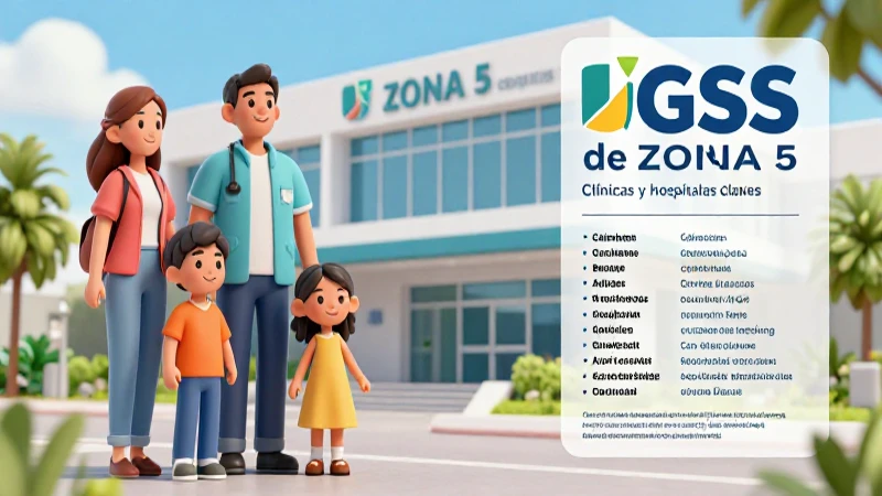 IGSS Zona 5: Guía completa de clínicas y hospitales claves 5 Accede a los servicios de salud del IGSS Zona 5