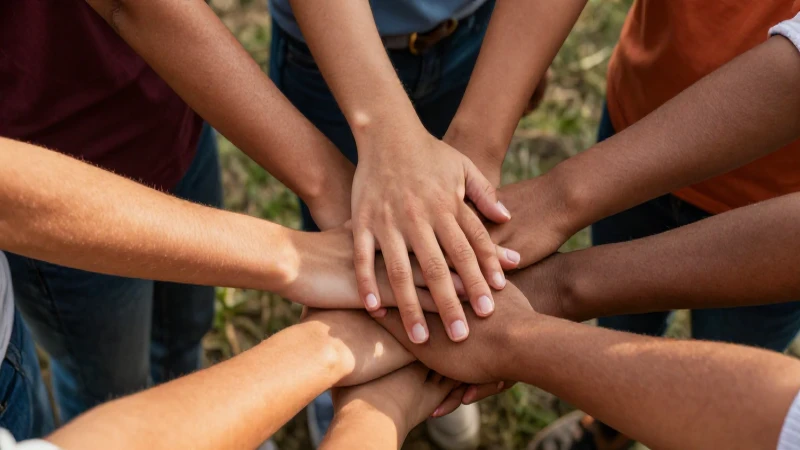 Manos diversas construyen una sociedad equitativa