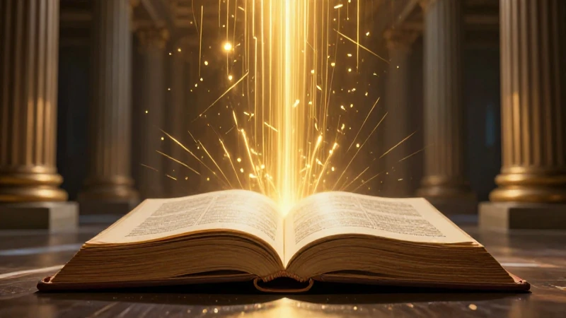 Iluminación: Definición y Concepto Esencial Explicado 3 Manuscrito antiguo irradia conocimiento dorado