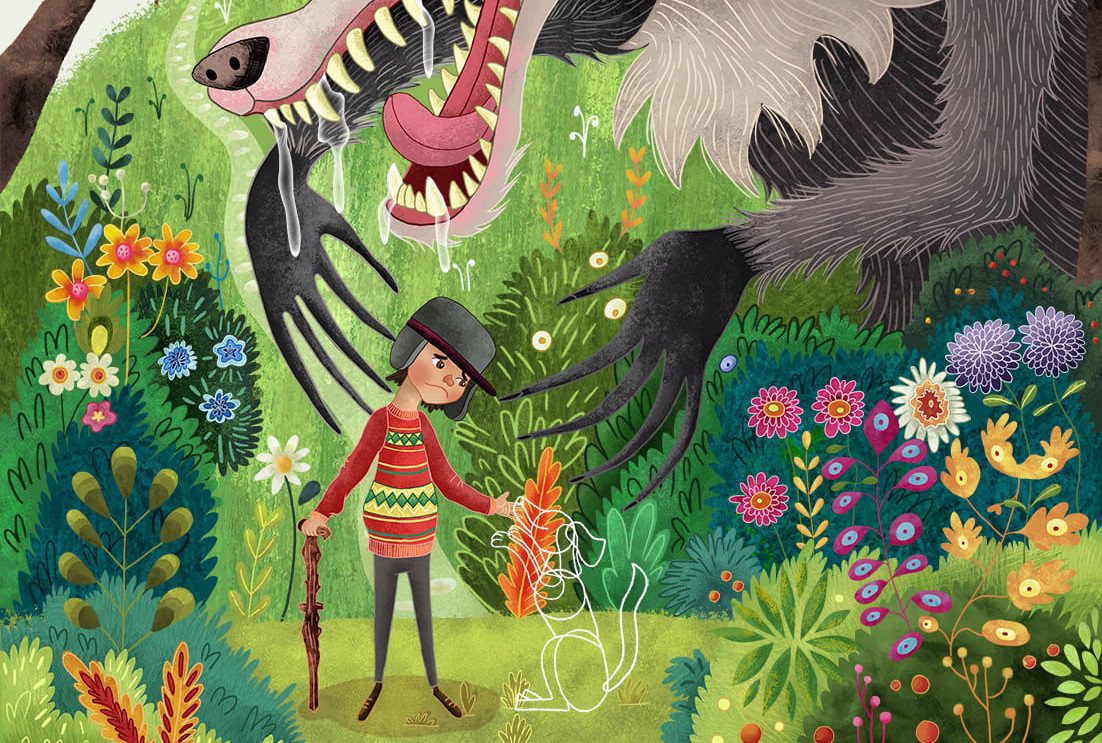 ilustracion de libros de texto crea un mundo visualmente atractivo