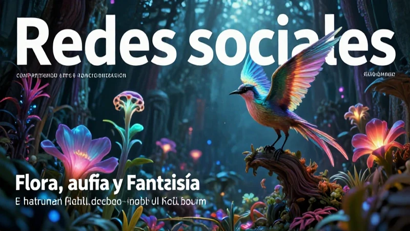Flora, fauna y fantasía: el arte natural que inspira 6 Arte digital vibrante de fantasía y naturaleza