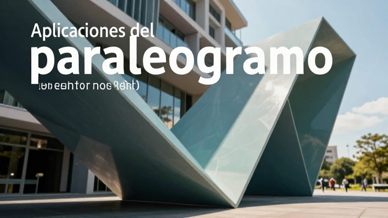 Paralelogramos en aplicaciones reales