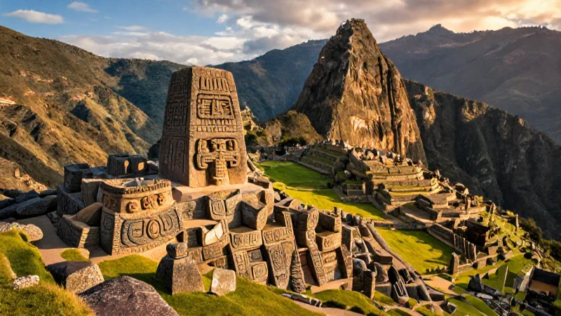 Cultura andina precolombina con detalles épicos
